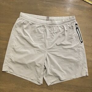 Ten Thousand Athletic Shorts in Light Gray